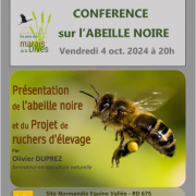 Affiche conf abeille 4 10 24